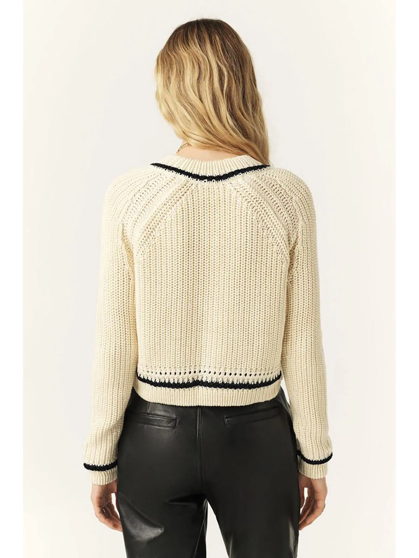 BA&SH Women Cardigan Beatrice Ecru