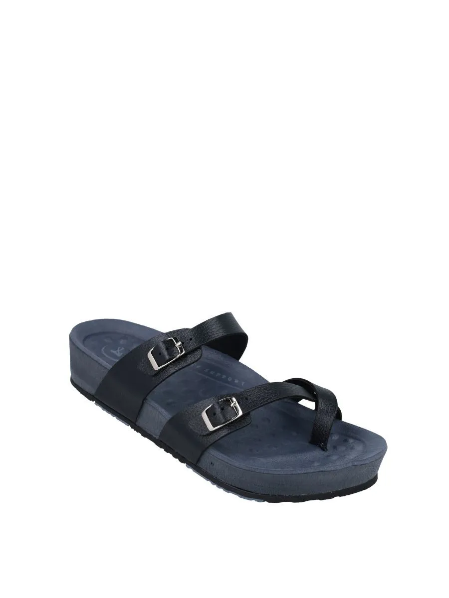 AEROSOFT Women Sandals Extra Soft A3 - Black