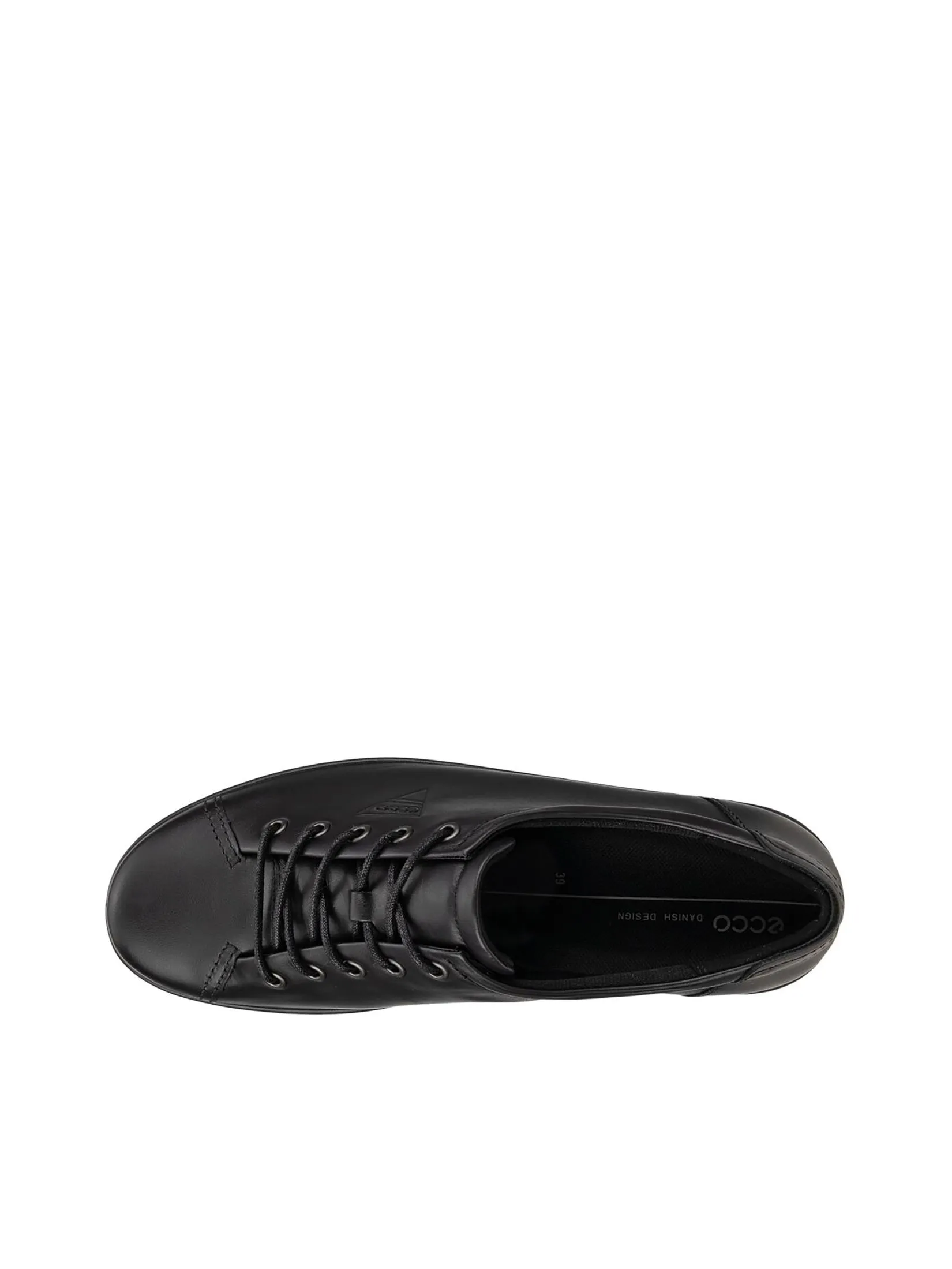 ECCO Women Sneakers Soft 2.0 Black With Black Sole