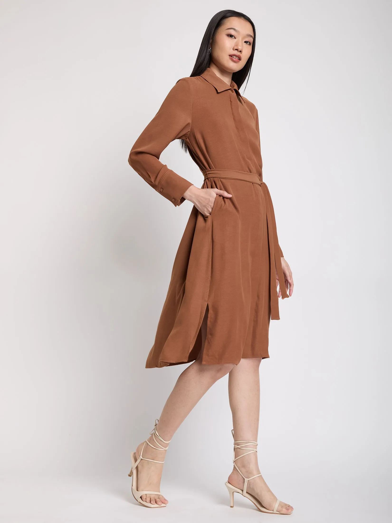 NEXT PHASE Women Maxi Dress Long Sleeves