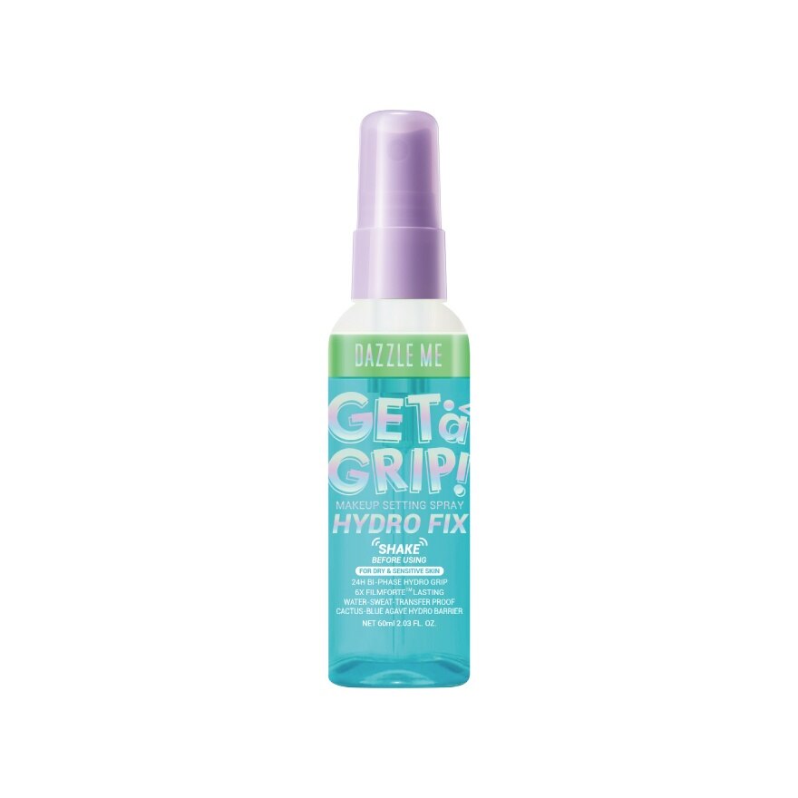 Dazzle Me Get a Grip Makeup Setting Spray Hydro Fix 60ml.