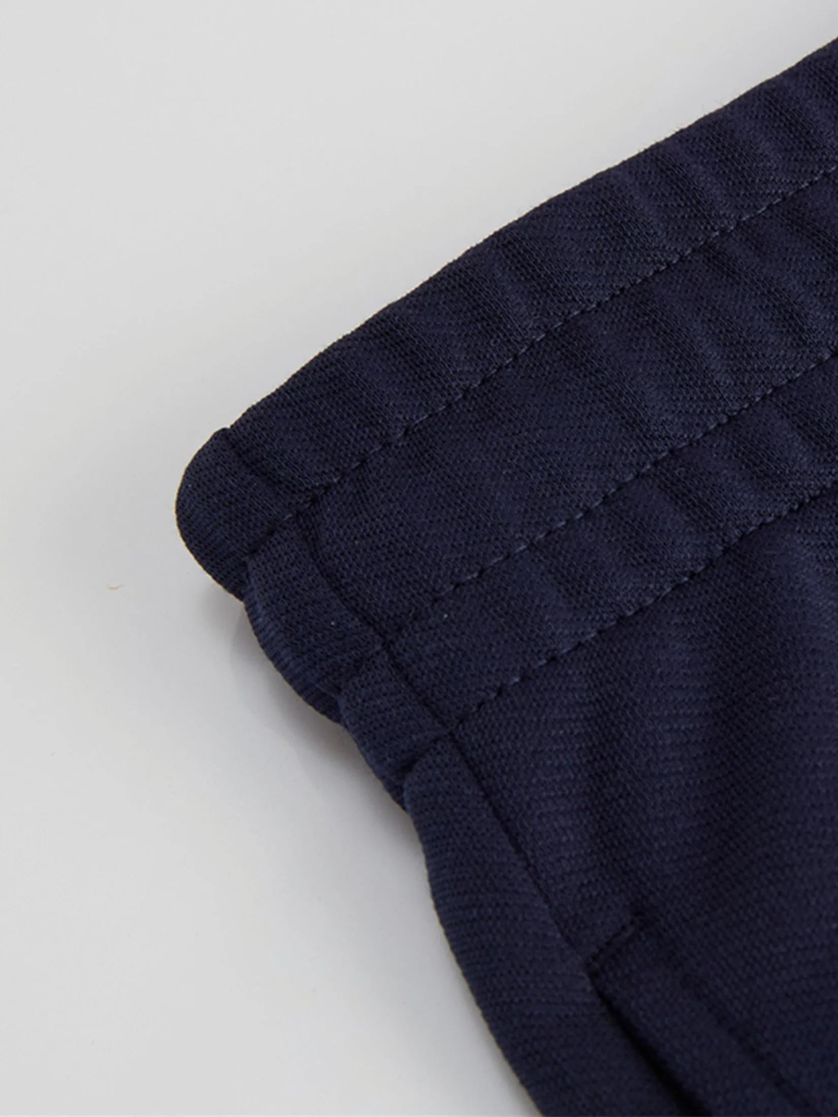 GIORDANO Men's Drawstring elastic waist shorts (Online Exclusive) Signature Navy