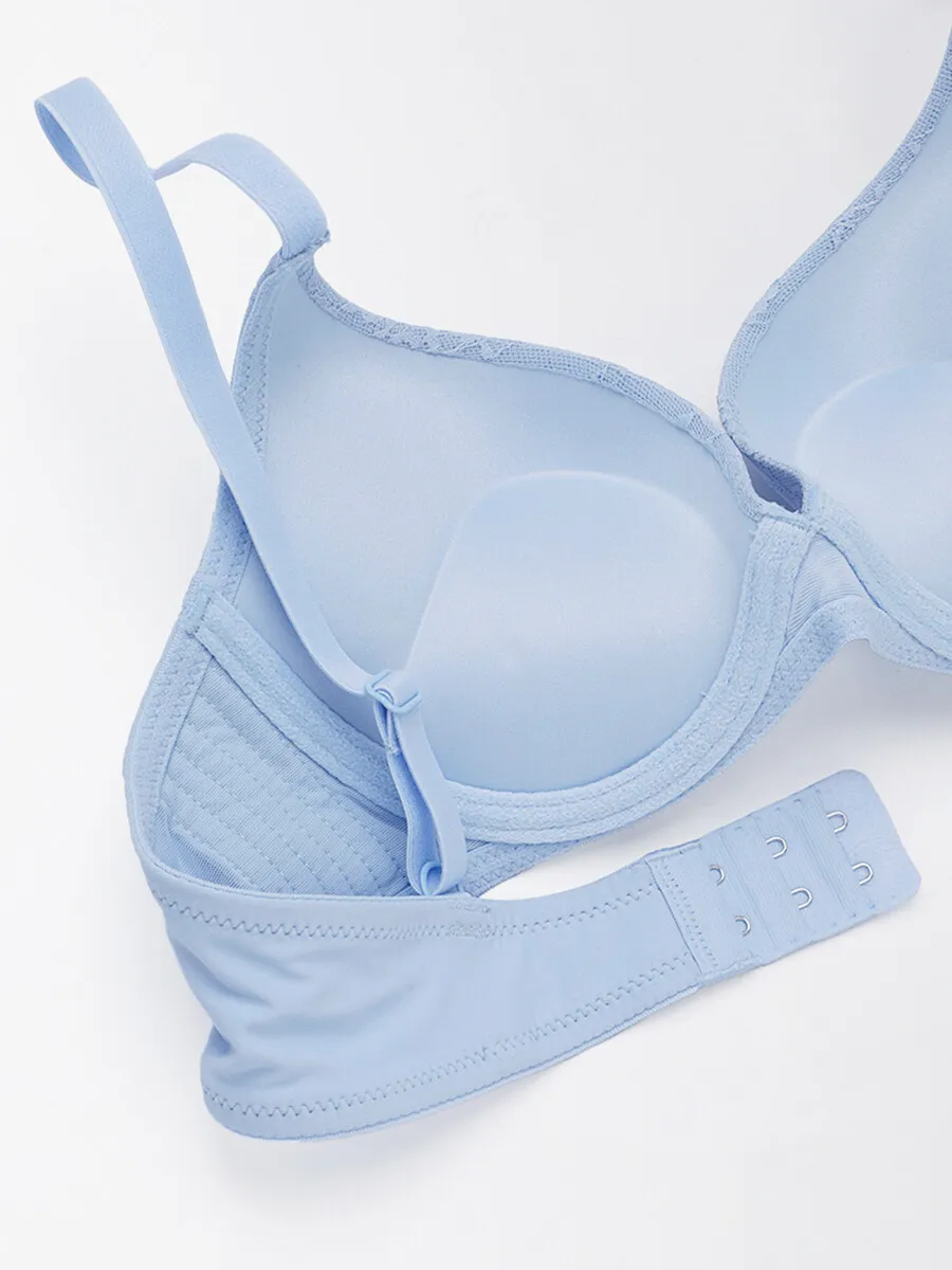SABINA Modern V Woman Wired Bra - Light Blue