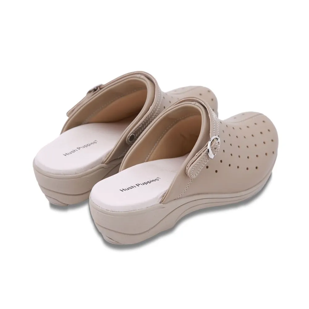 HUSH PUPPIES Women's Shoes  Basic Mule HP RWSBB81X2C - BEIGE Slip-ons & Mules