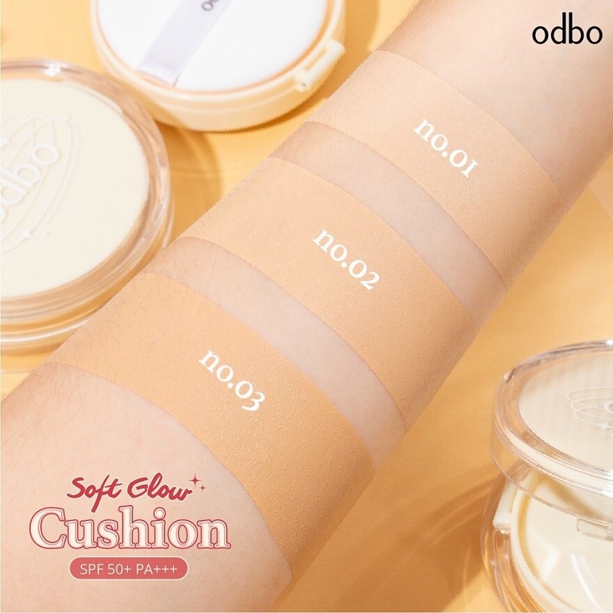 Odbo Glow SPF50+ PA+++ Cushion 11g 03