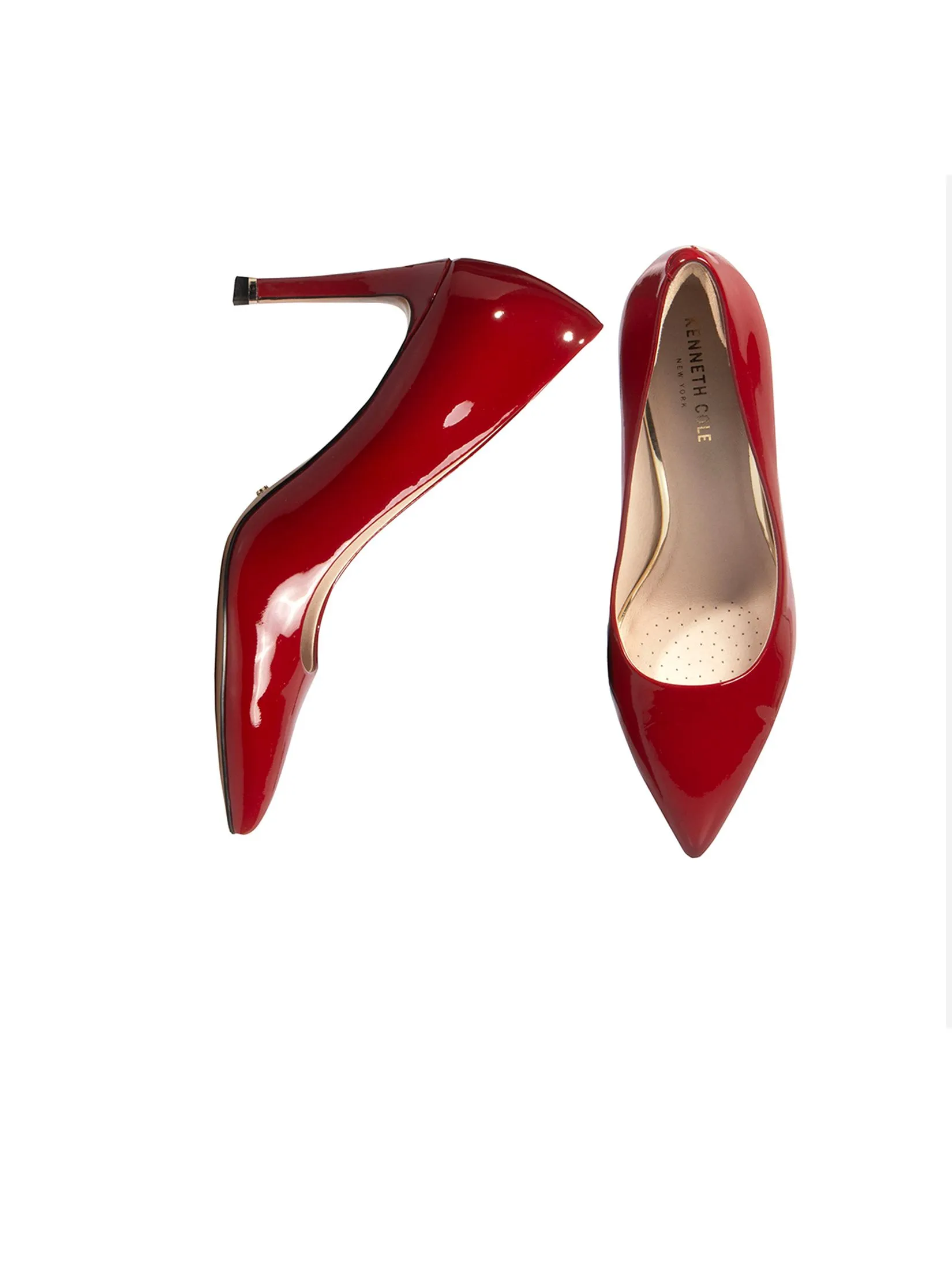 KENNETH COLE WOMEN HEELS RILEY 85 PUMP  /RED