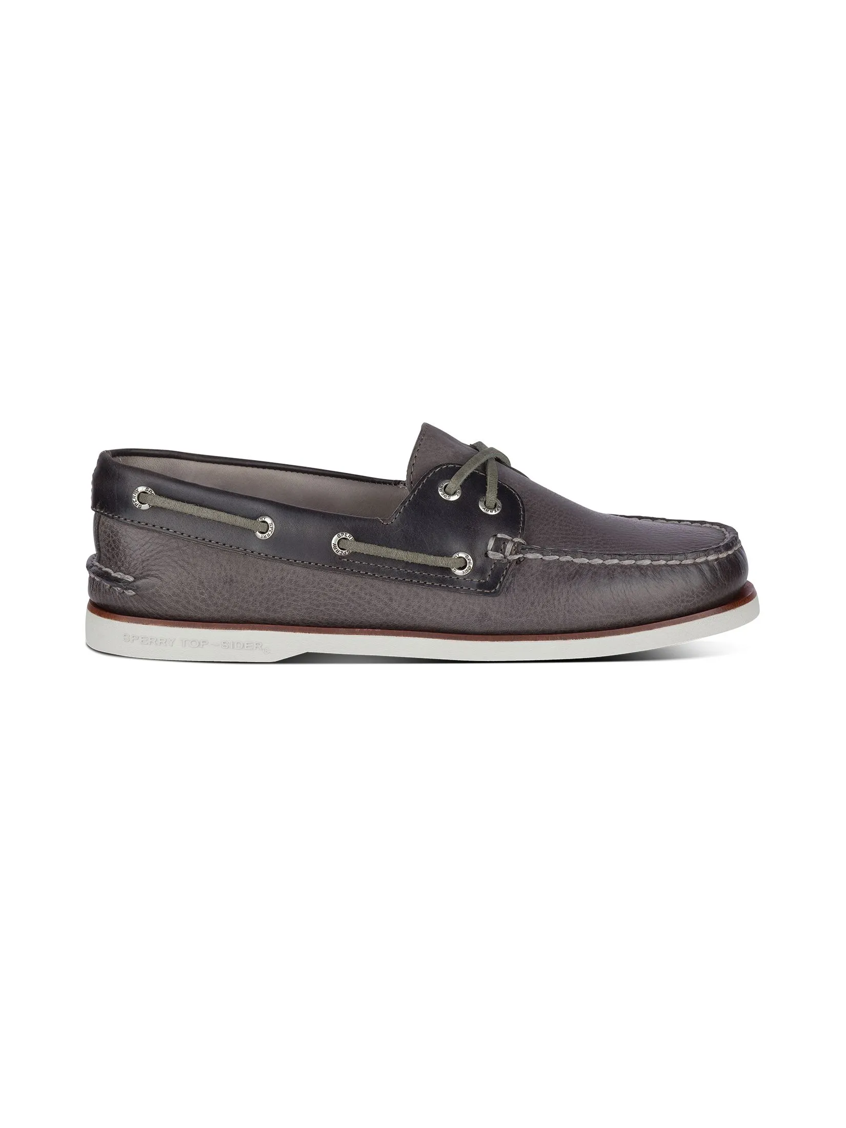 SPERRY MEN GREY GOLD A/O 2-EYE TITAN