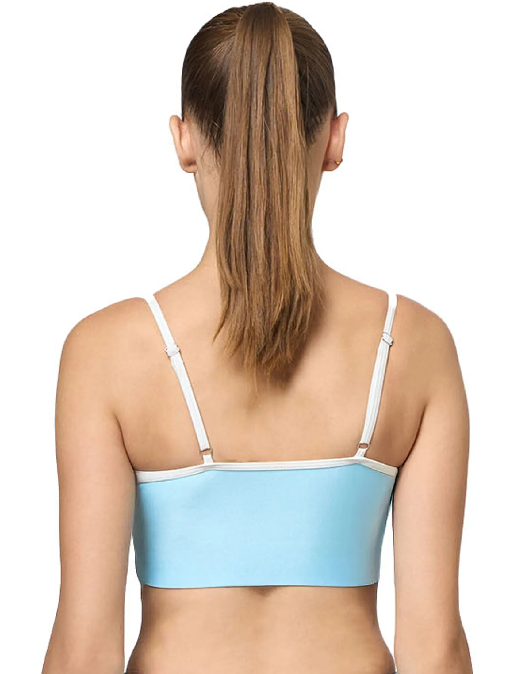 VANESSE Light Blue TIED WITH LOVE TOP CHIC S SUMMER (029097)