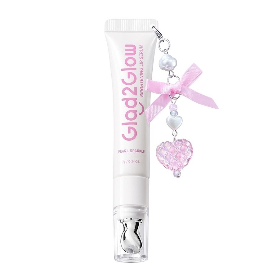 Glad2Glow Brightening Lip Serum Pearl Sparkle (Clear) 7 G.