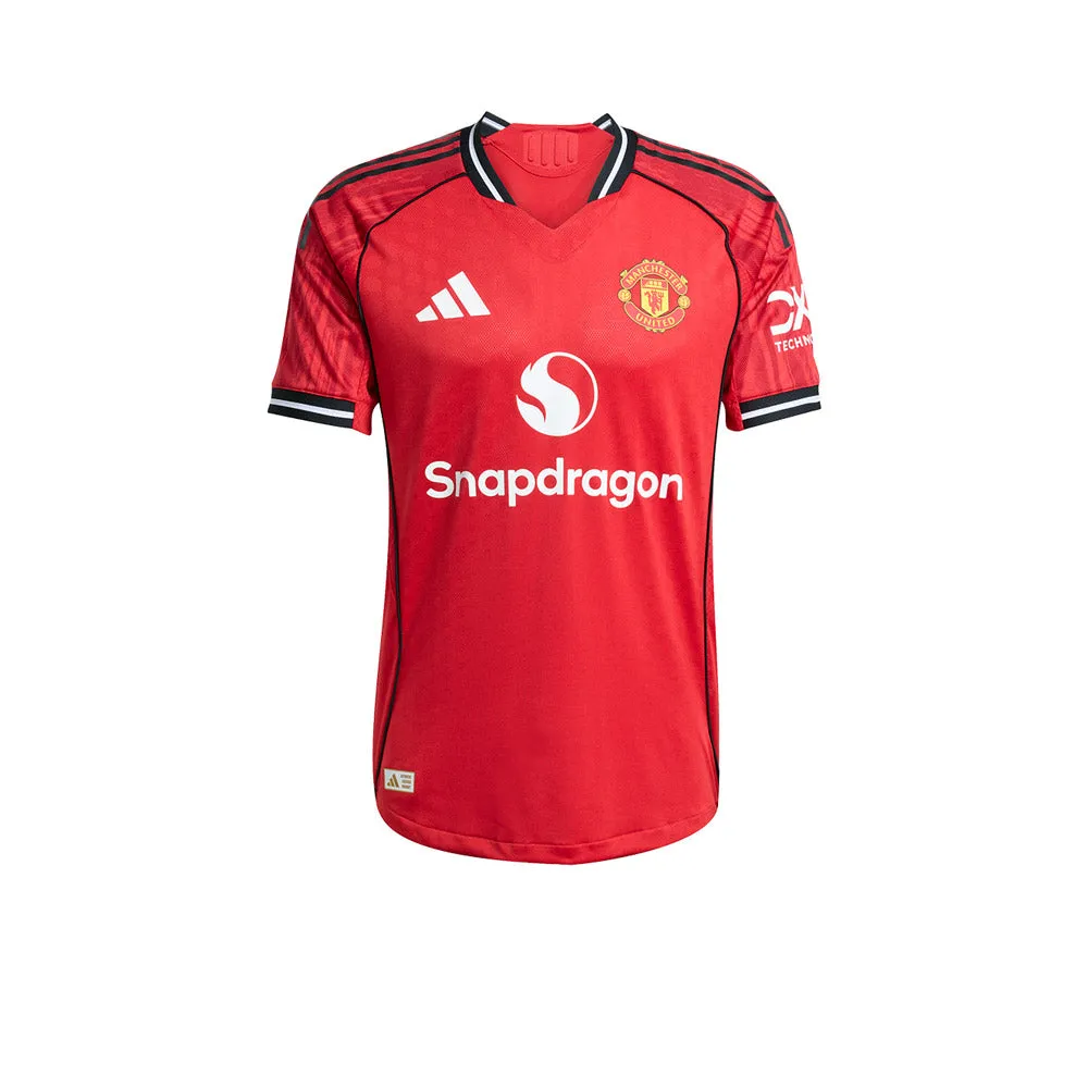 ADIDAS Men Manchester United Home Authentic 2025/26 Jersey Red - AD001AP474ELTH