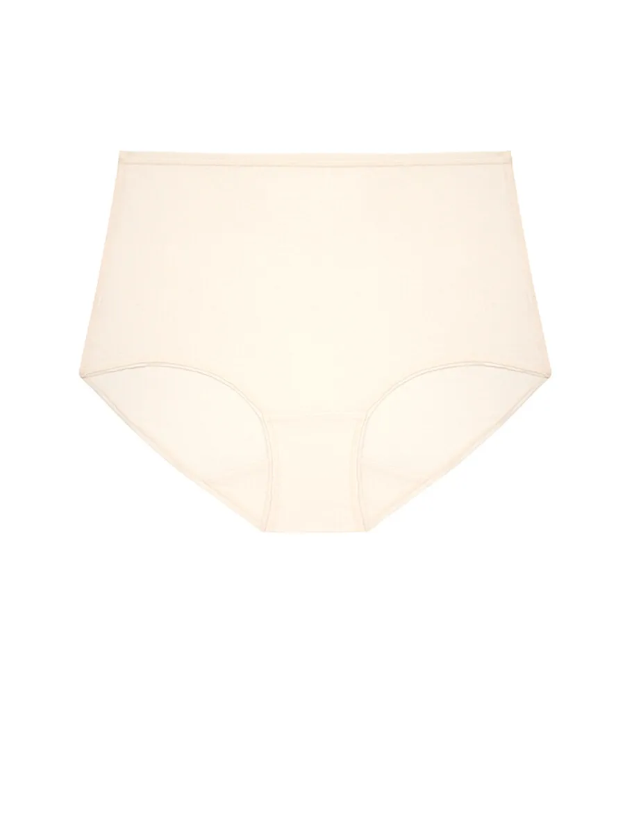 SABINA Forever Young GOLD Woman High Waisted Panty - Ivory Size - 2XL