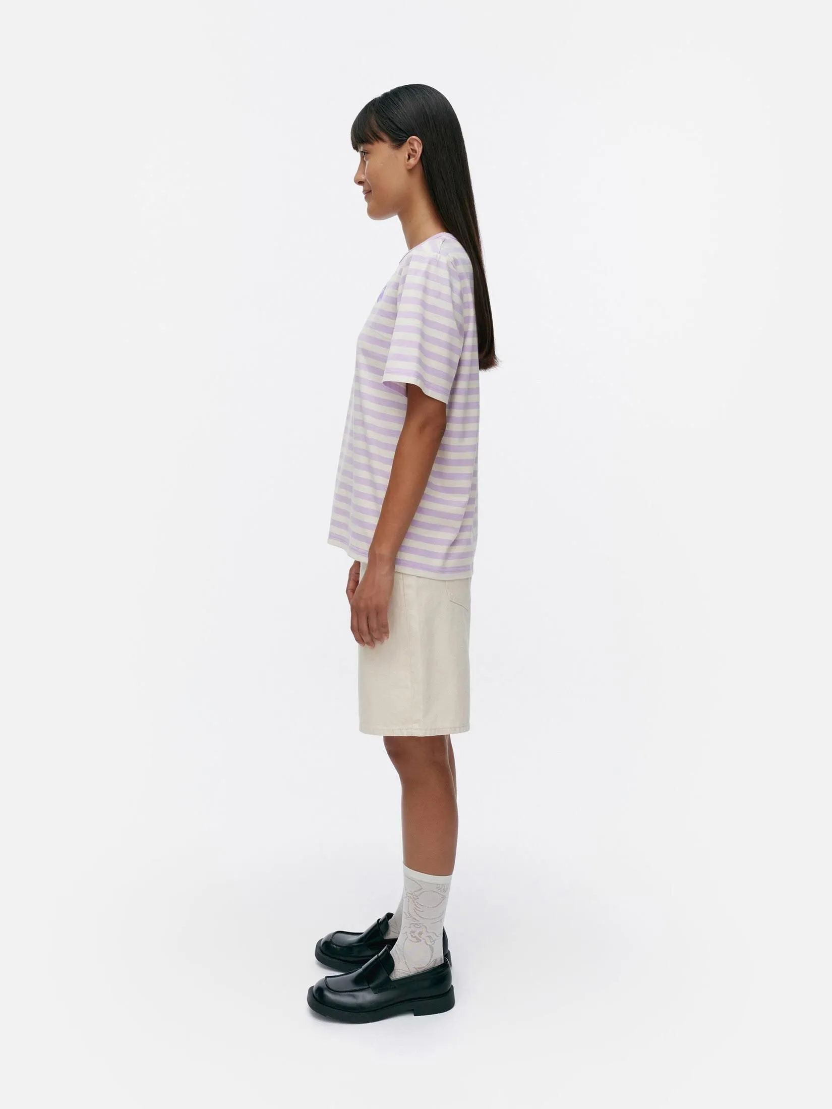 MARIMEKKO LILAC UNISEX TASARAITA UNIKKO SS