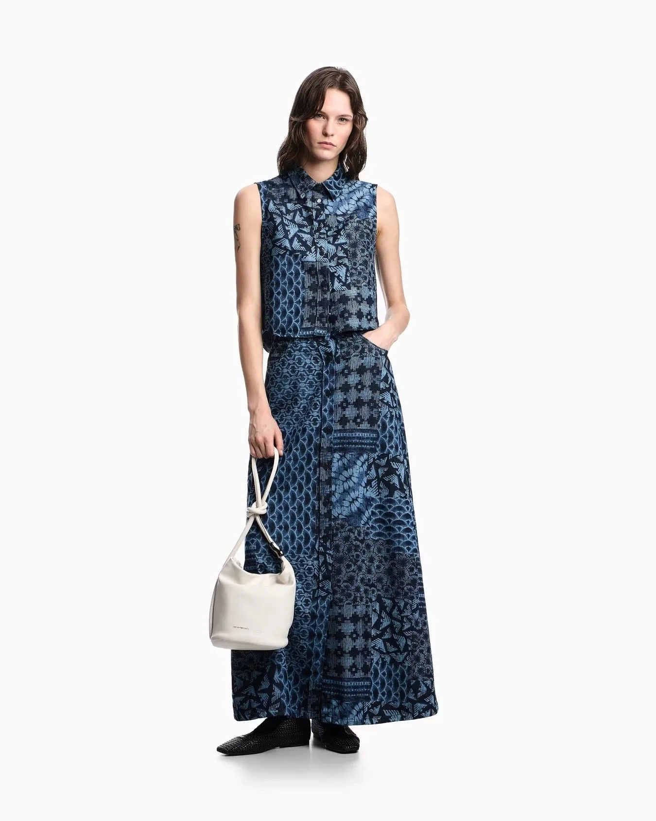 EMPORIO ARMANI Skirt Women EW000756-AF12438-FB057 Blue