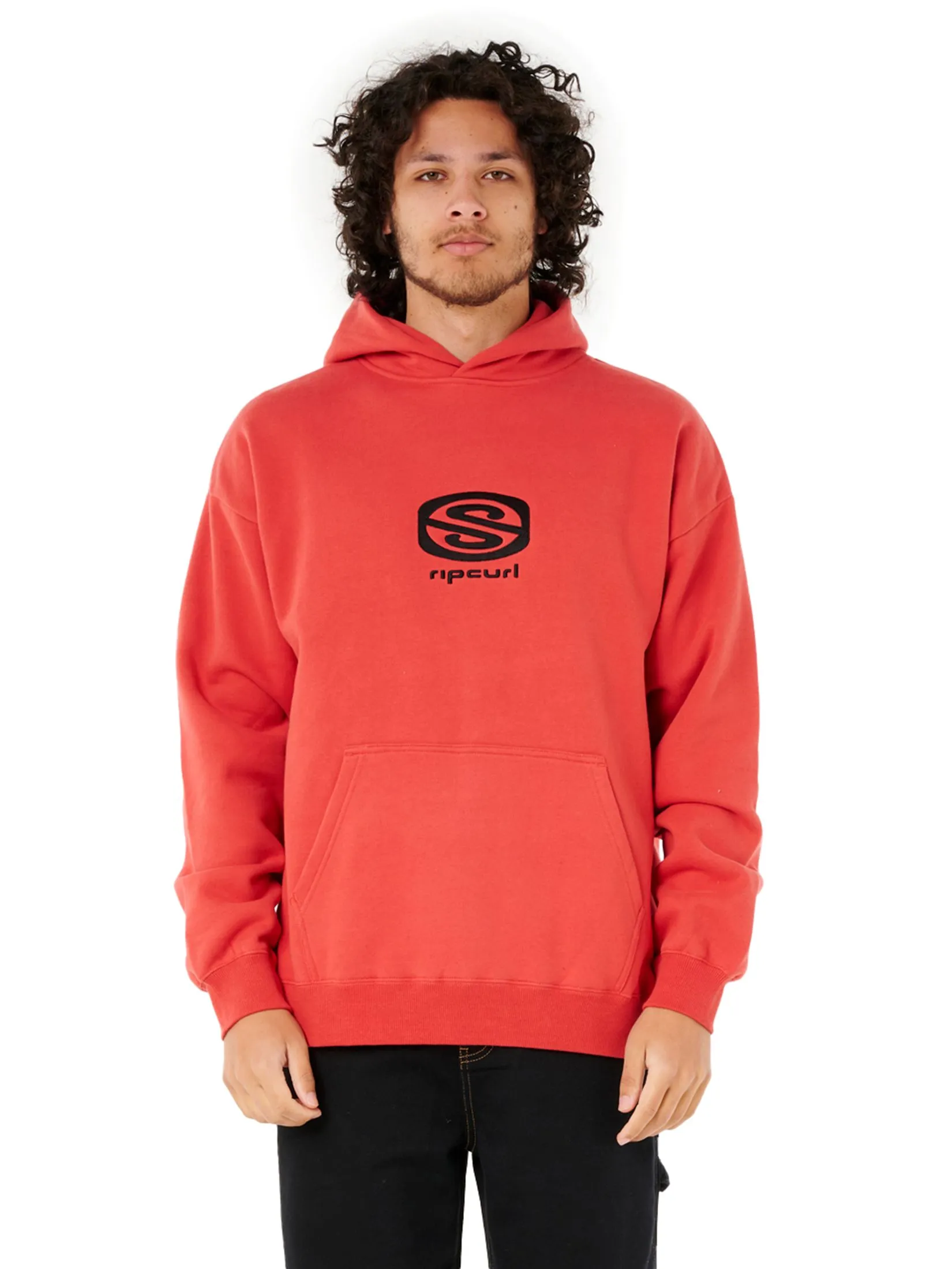 RIP CURL Men Hood Archive Cranberry