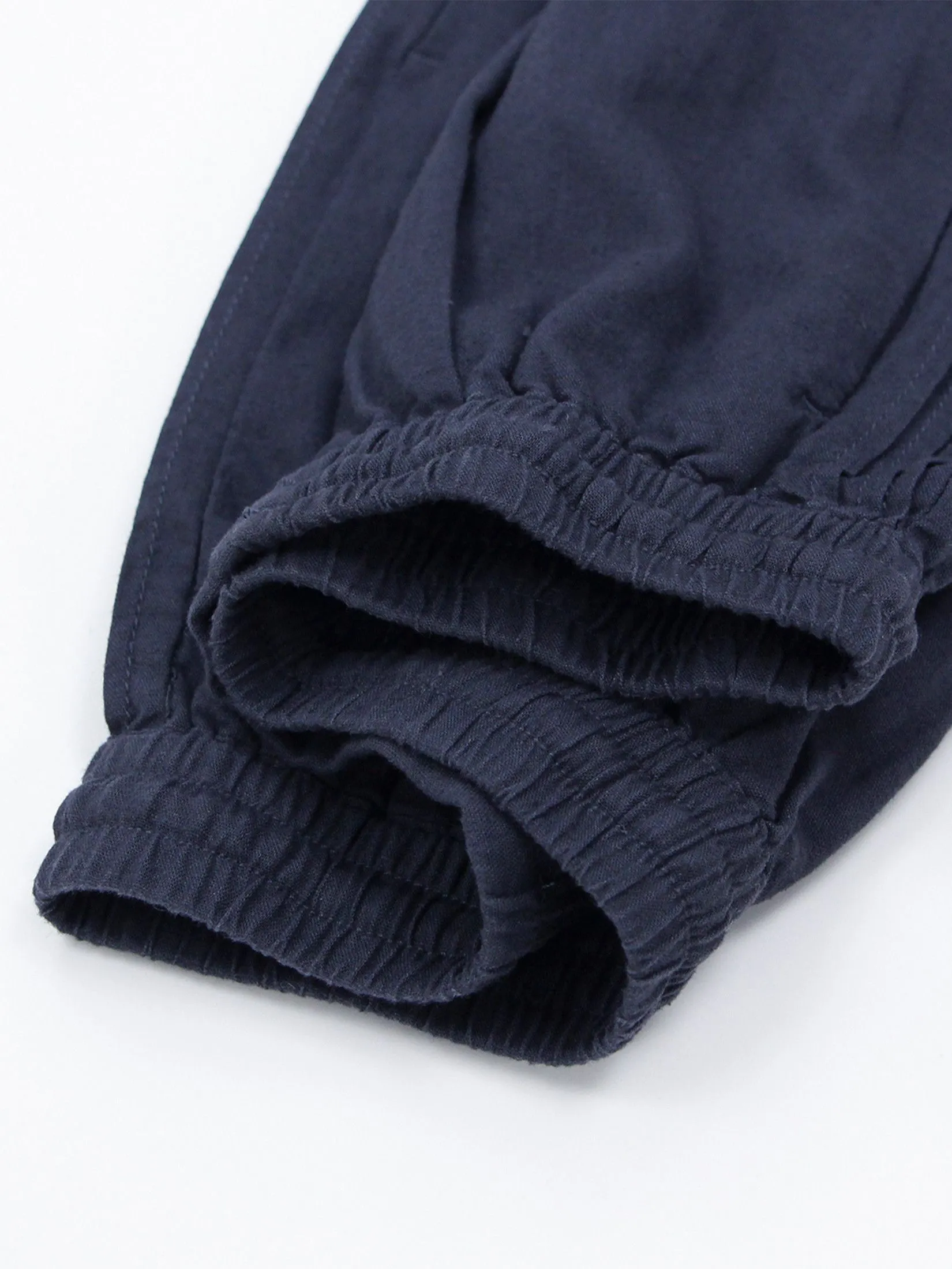 GIORDANO Women's Wide Leg Linen Viscose Pants Cyberspace navy