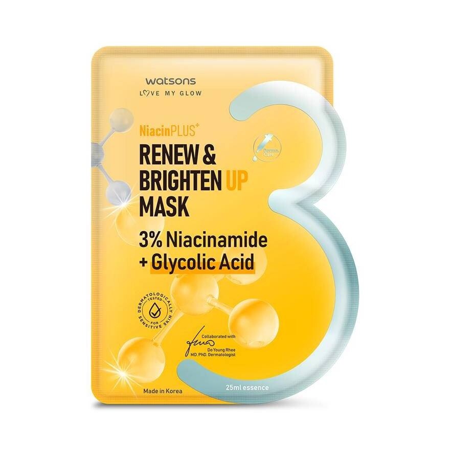 Watsons Renew Brighten Up Mask. 1sheet.