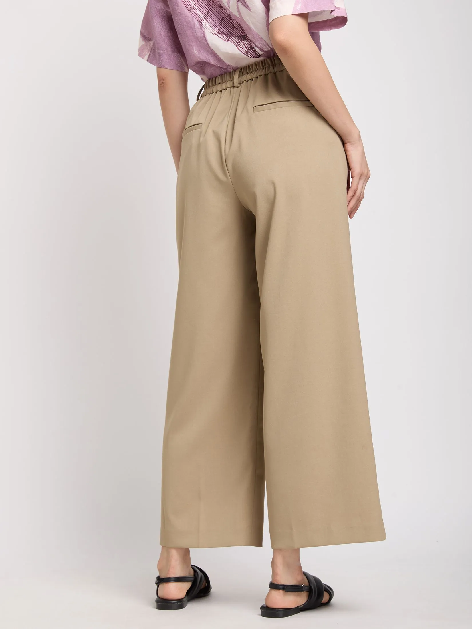SIMPLICITY Women Pants Plain Tone