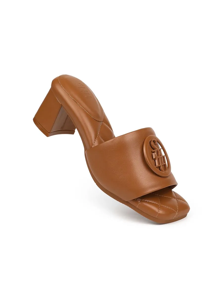 SHU WOMEN PALETTE SOFT 2" SIGNET ONTONE - BROWN