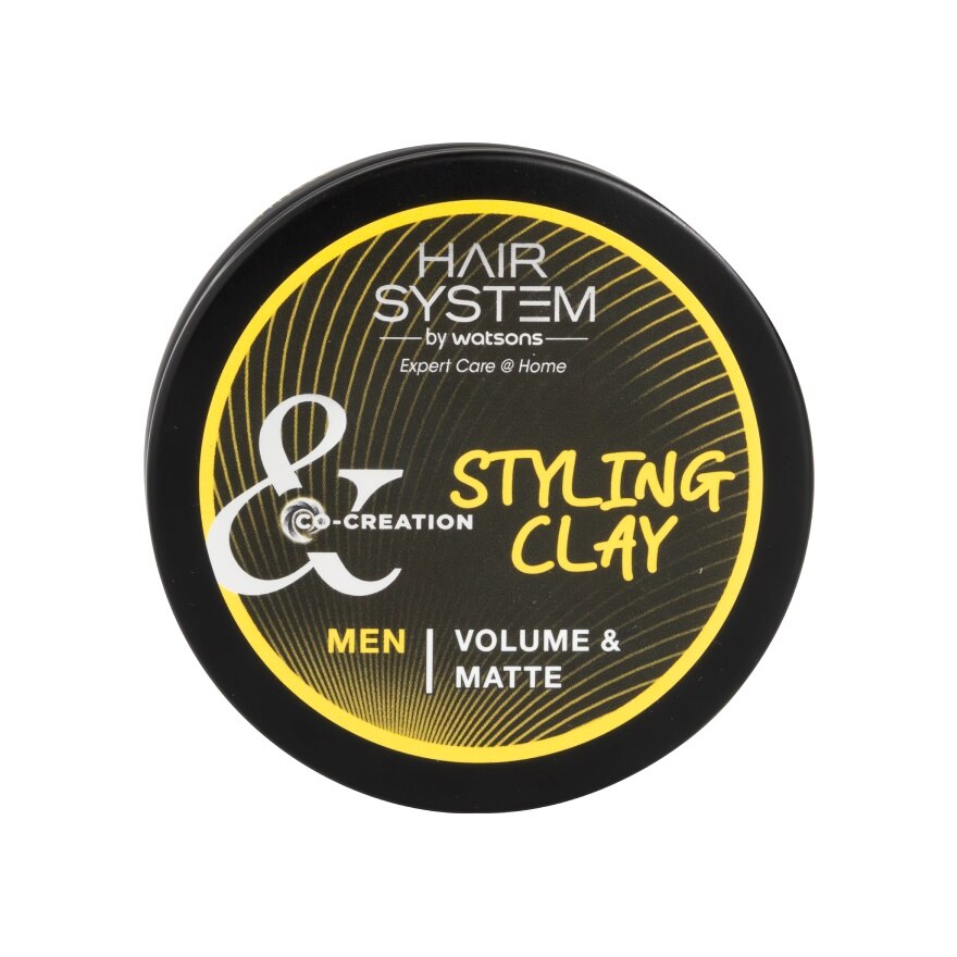 Hair System By Watsons Styling Clay Volume  Matte 70ml.