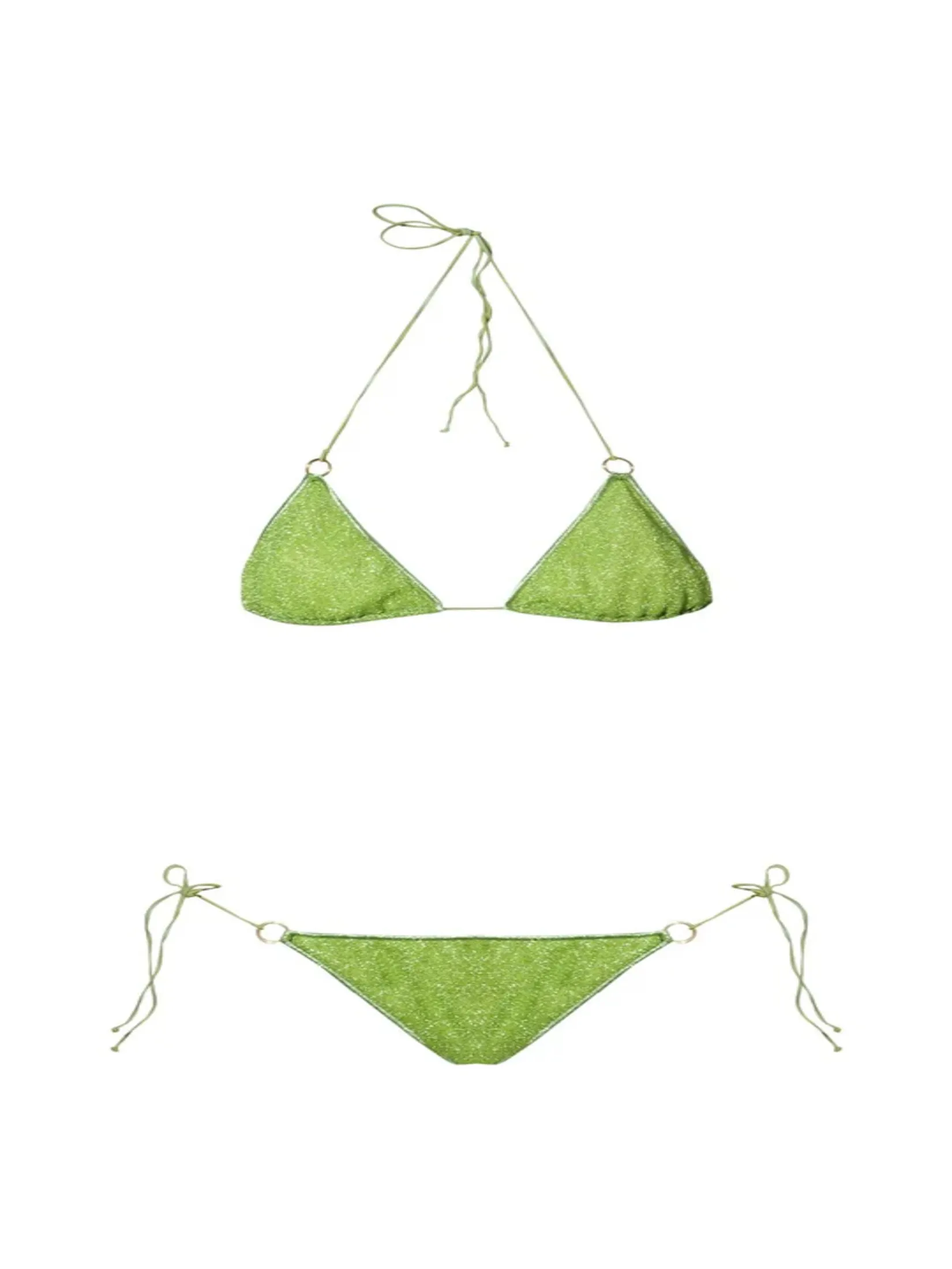 OSEREE LUMIERE RING MICROKINI IN LIME