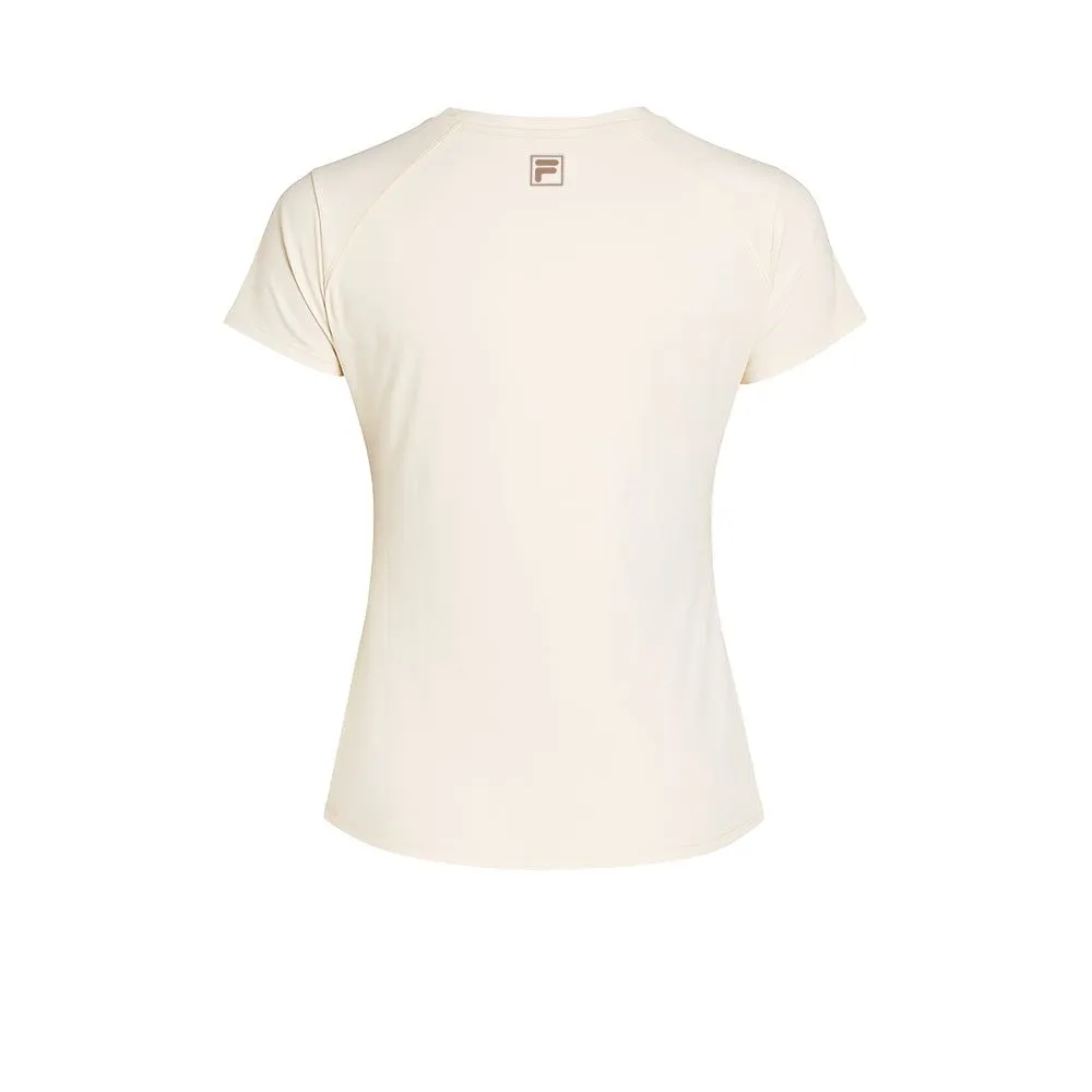 FILA Women Training T-Shirt Cherry Blossom Beige - FI039AP063ENTH