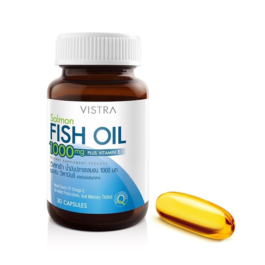 Vistra Salmon Fish Oil 1000 mg. 30 CAP