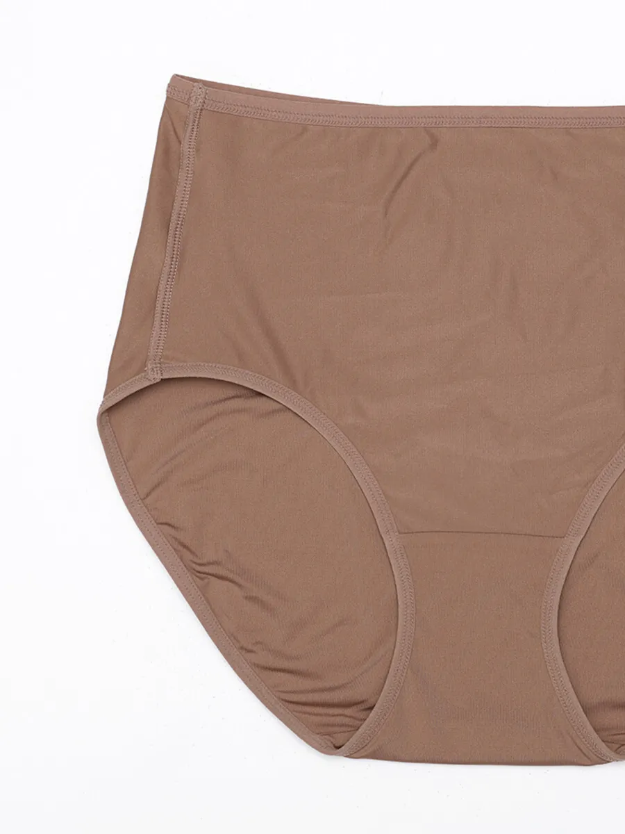SABINA Panty Woman Microfiber High Waisted - Tan