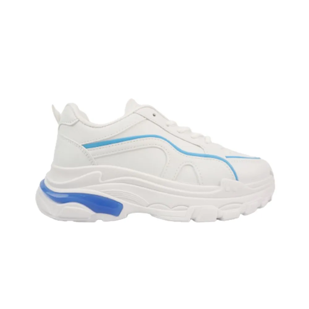 ROVING FOX White/Blue Sneakers FW1946