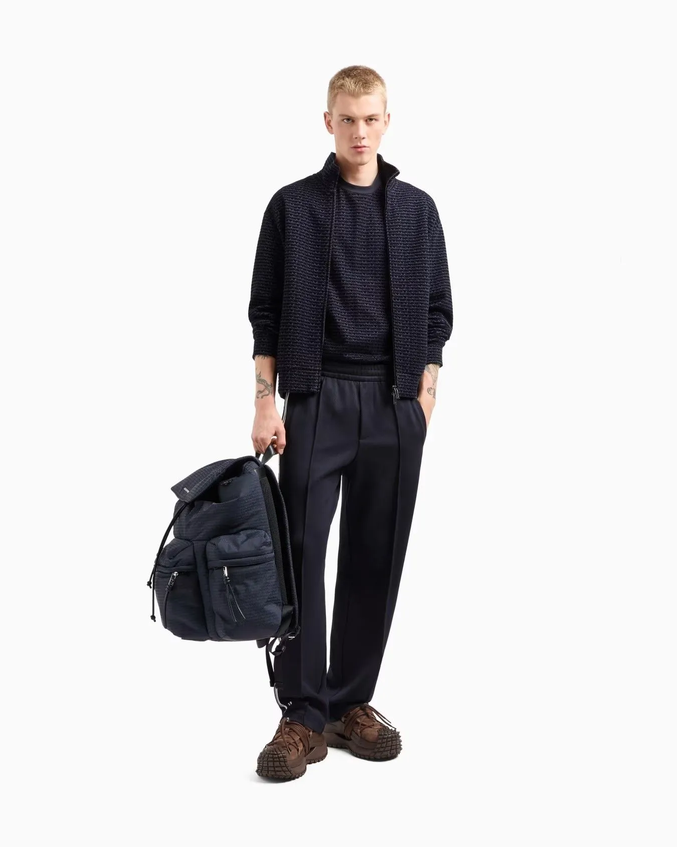 EMPORIO ARMANI Trousers Men EM001111-AF13488-UB118 Blue