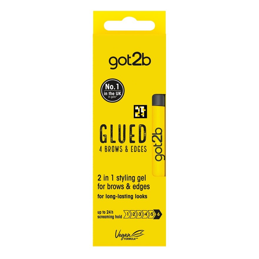 Got2b Glued 4 Brows  Edges 16 Ml. เจลจัดแต่งทรงคิ้ว ทรงผม - Yellow