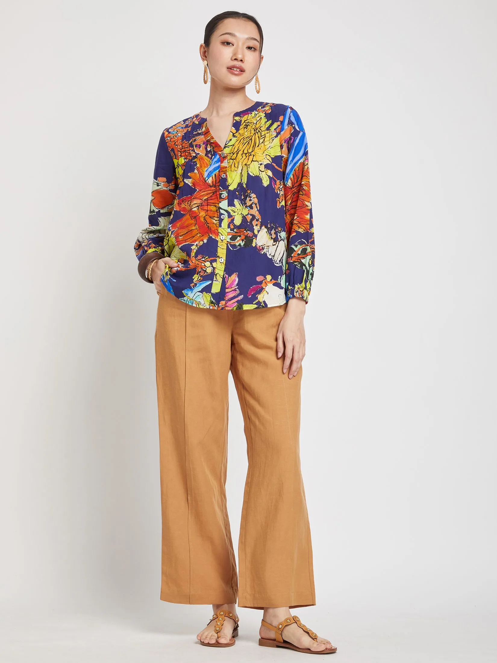 JOURNAL Women Blouse Long Sleeves Woven