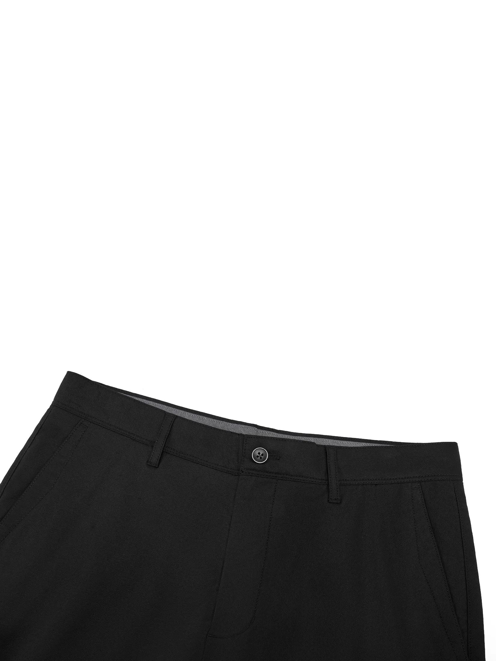 G2000 Men Clothing Soft Cotton Rich Stretch Casual Pants  Slim Tapered Fit - Black