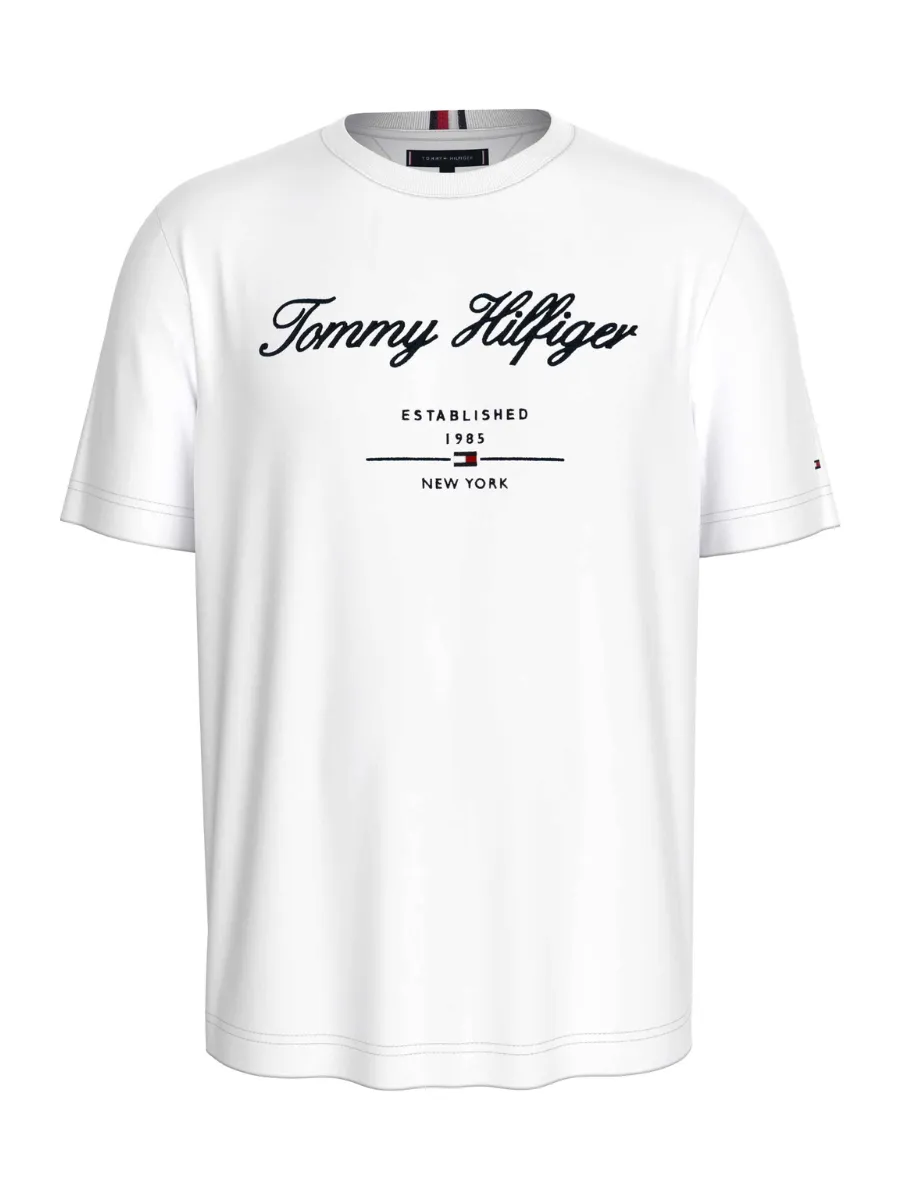TOMMY HILFIGER MEN TEE WHITE