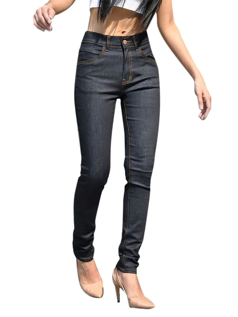 SIMPLE&RAW Lady Low Rise Jeans Js901-Lo-24 Blue