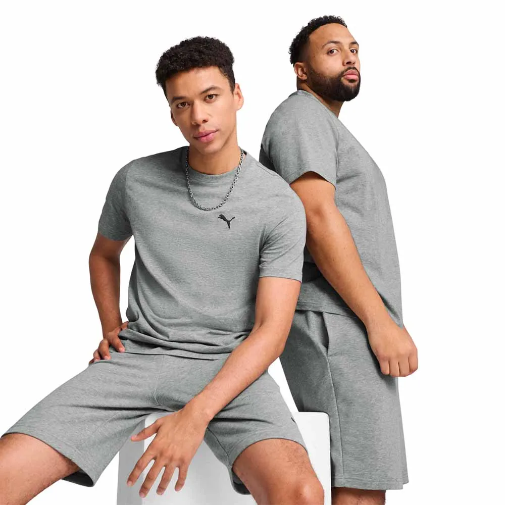 PUMA Small Logo Men T-Shirt Grey - PU097AP048EOTH Size - M