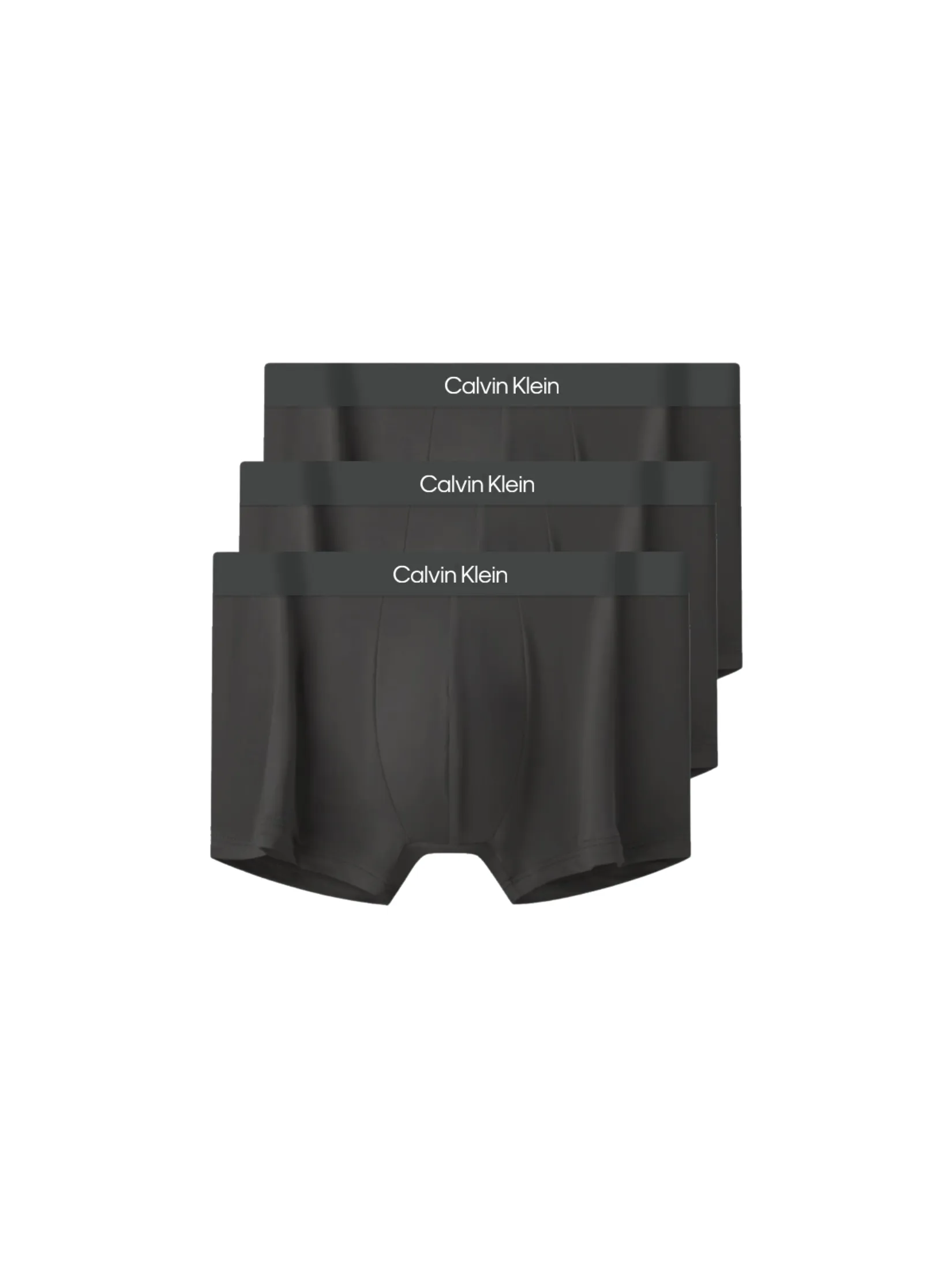 CALVIN KLEIN Men s Microfiber Stretch Low Rise Trunk 3Pk Black