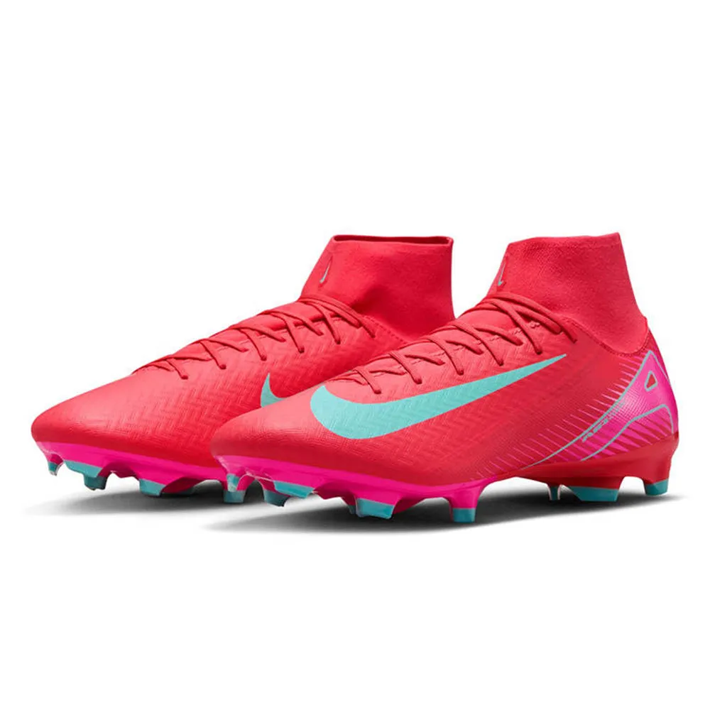 NIKE Mercurial Superfly 10 Academy MG High-Top Men Football Shoes Orange - NI083SH320EFTH