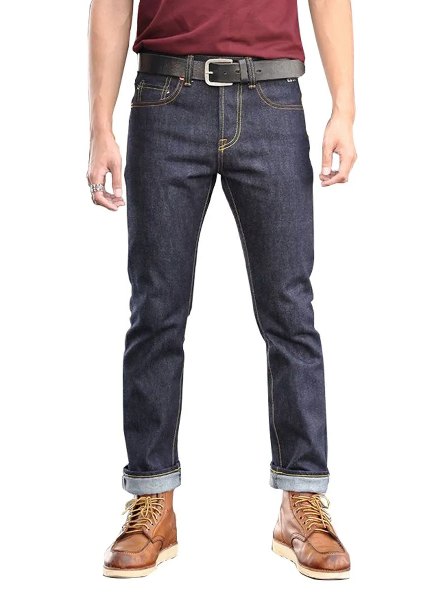 SIMPLE&RAW Heavy Marine Vintage Fit Jeans Sk831-4-26 Deep Blue