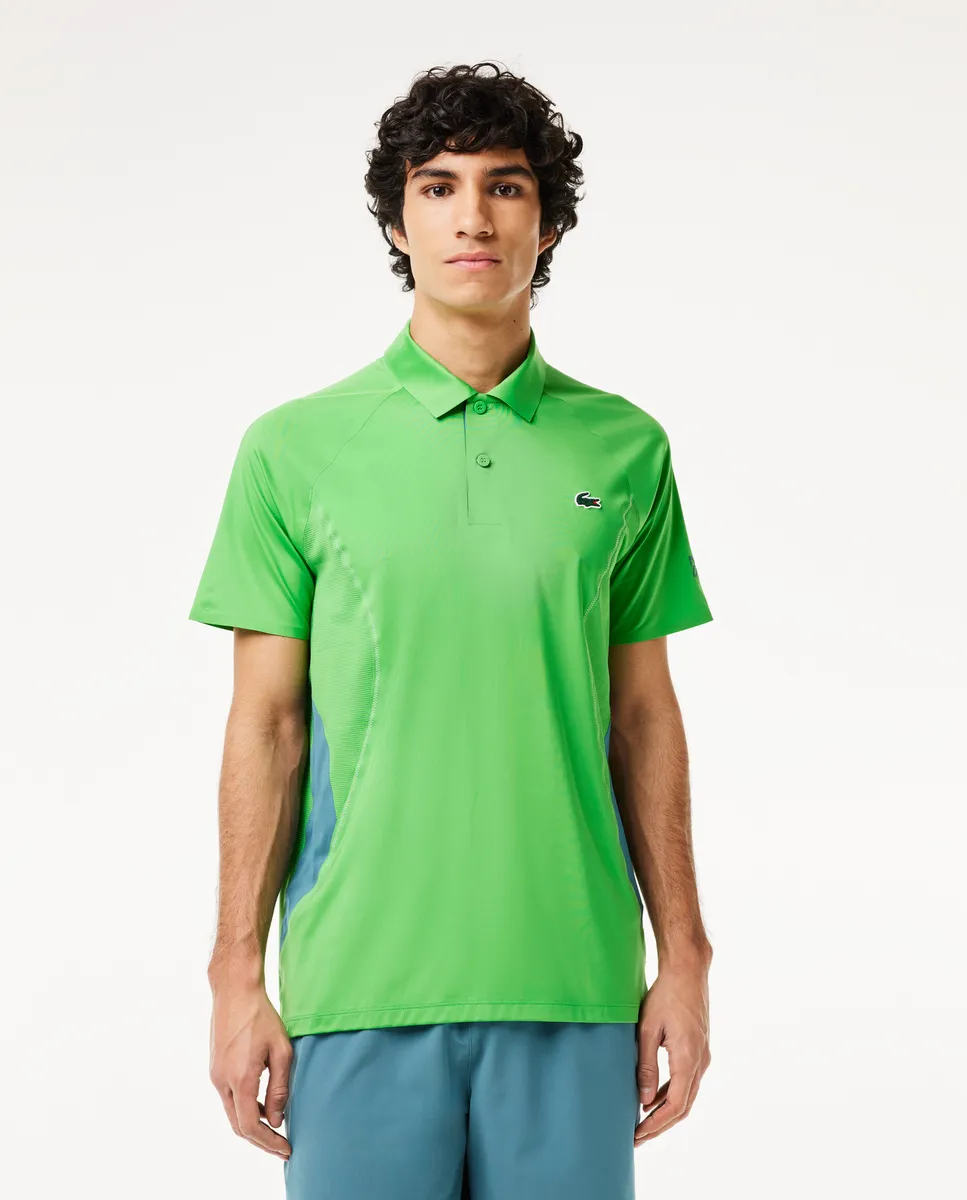LACOSTE Lacoste Tennis x Novak Djokovic Ultra-Dry Polo Shirt Green