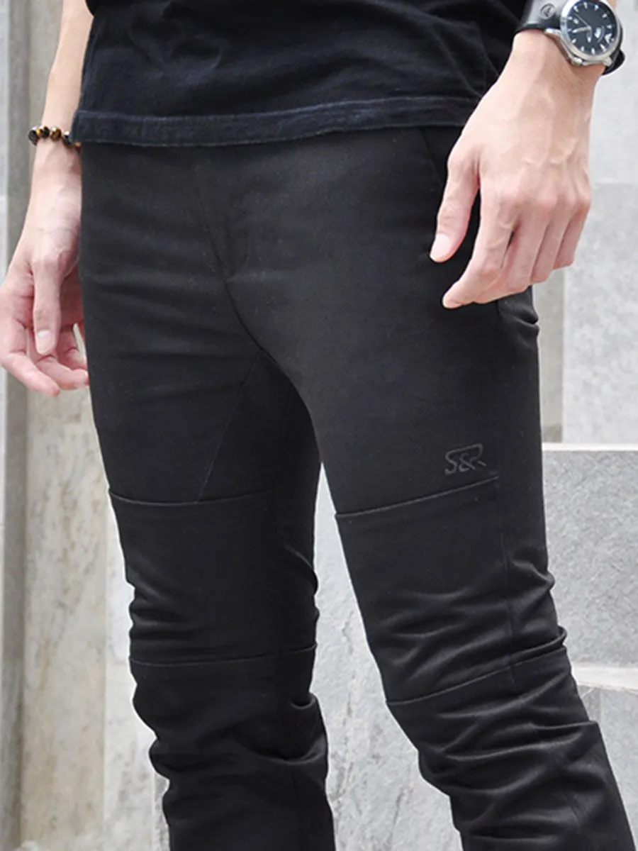 SIMPLE&RAW Jason Jogger Pants Sk823-Bk-26 Black