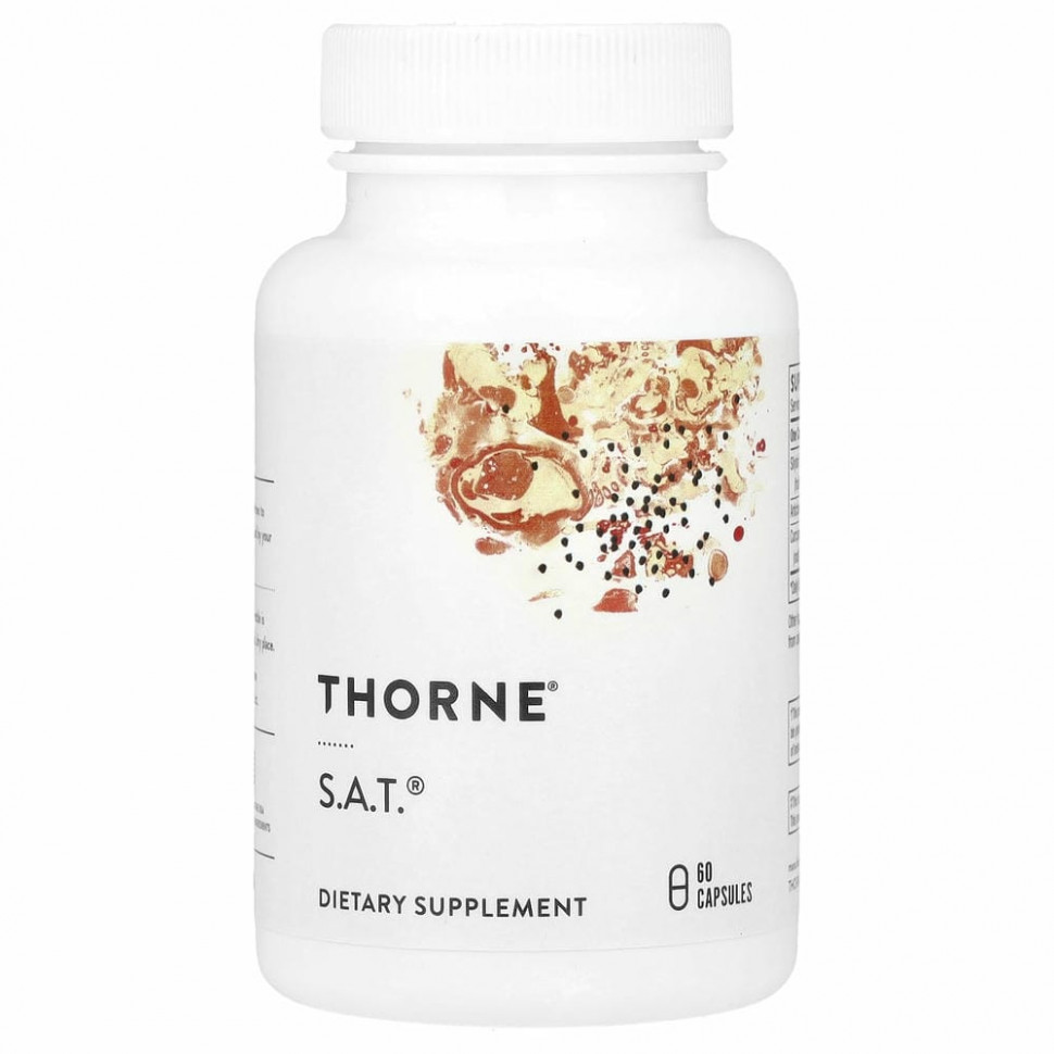 Thorne Research, S.A.T., 60 капсул