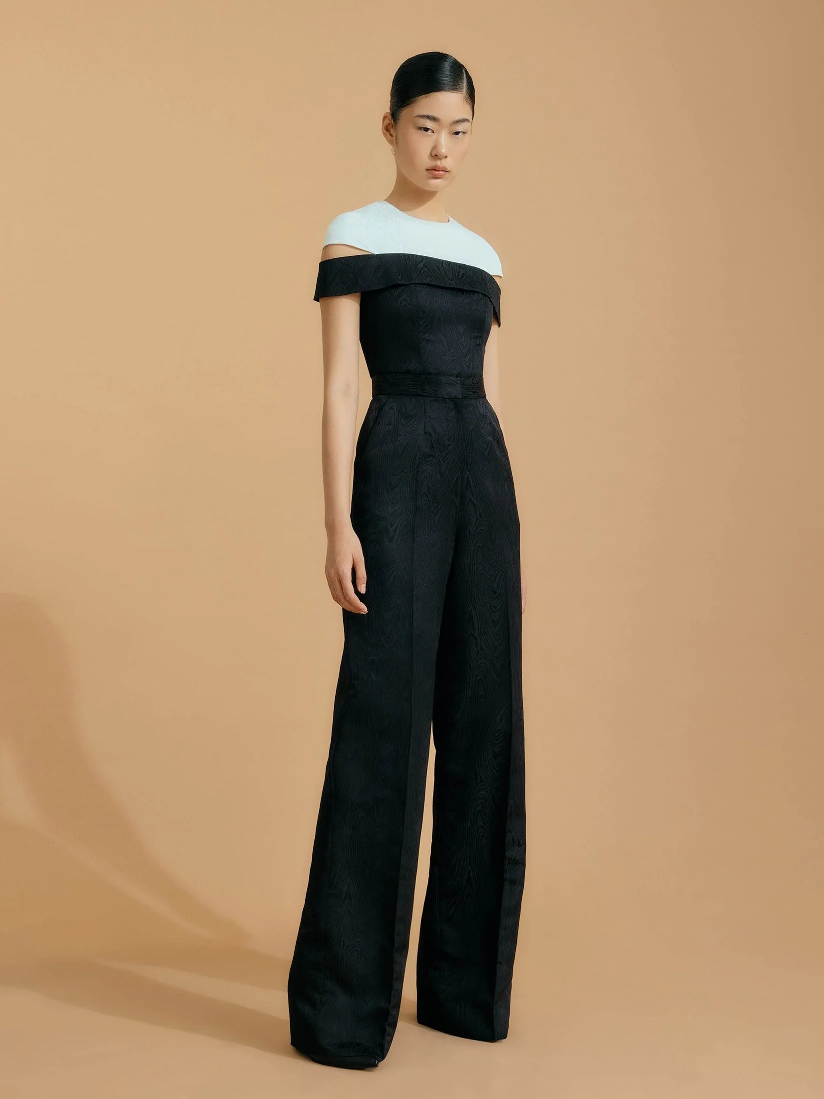 ASAVA ( SS25 )Zinnia High-waisted Women Pants Black