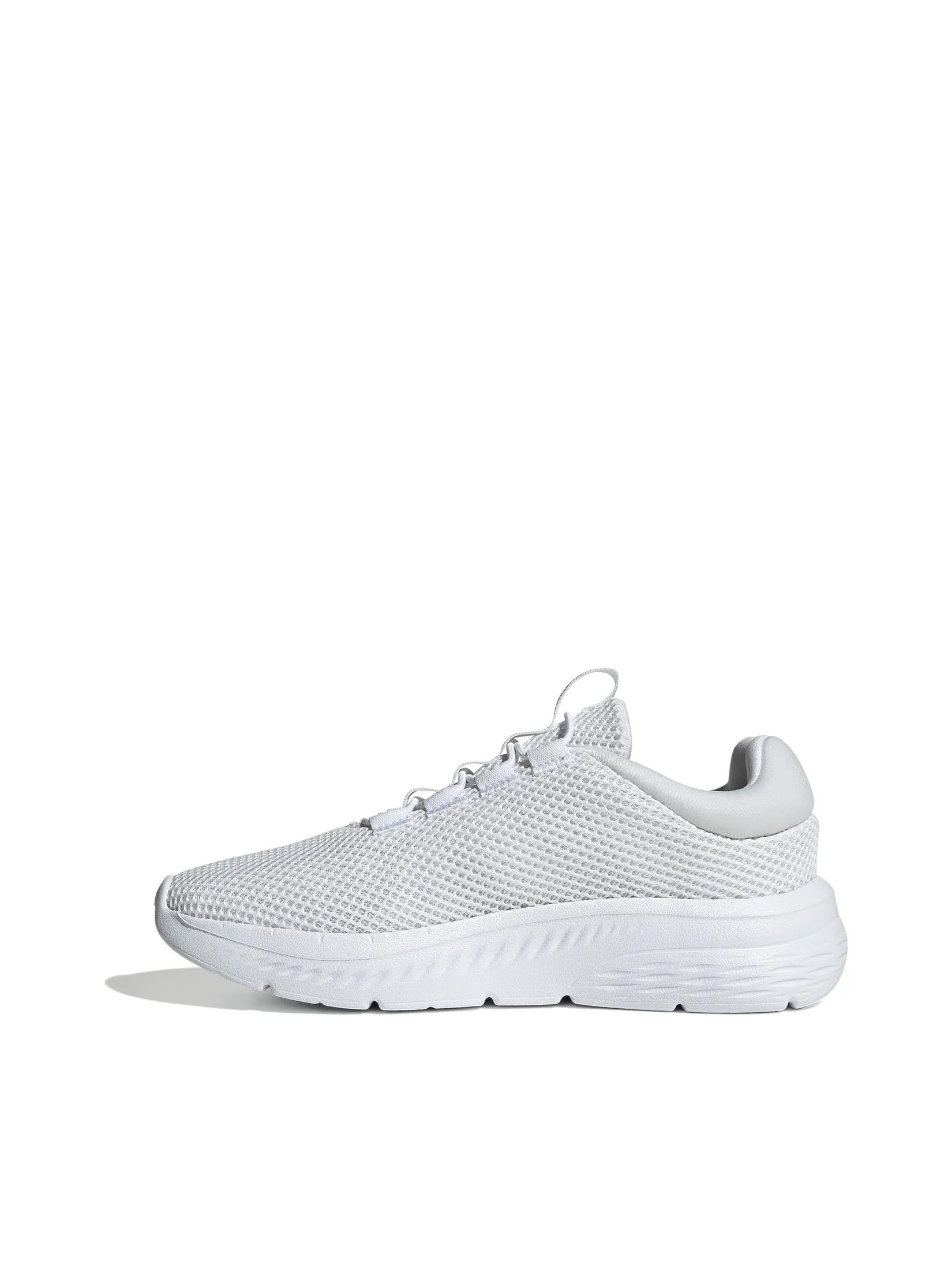 ADIDAS Women Sneaker Cloudfoam Comfy Cloud White / Champagne Met. / Core Black