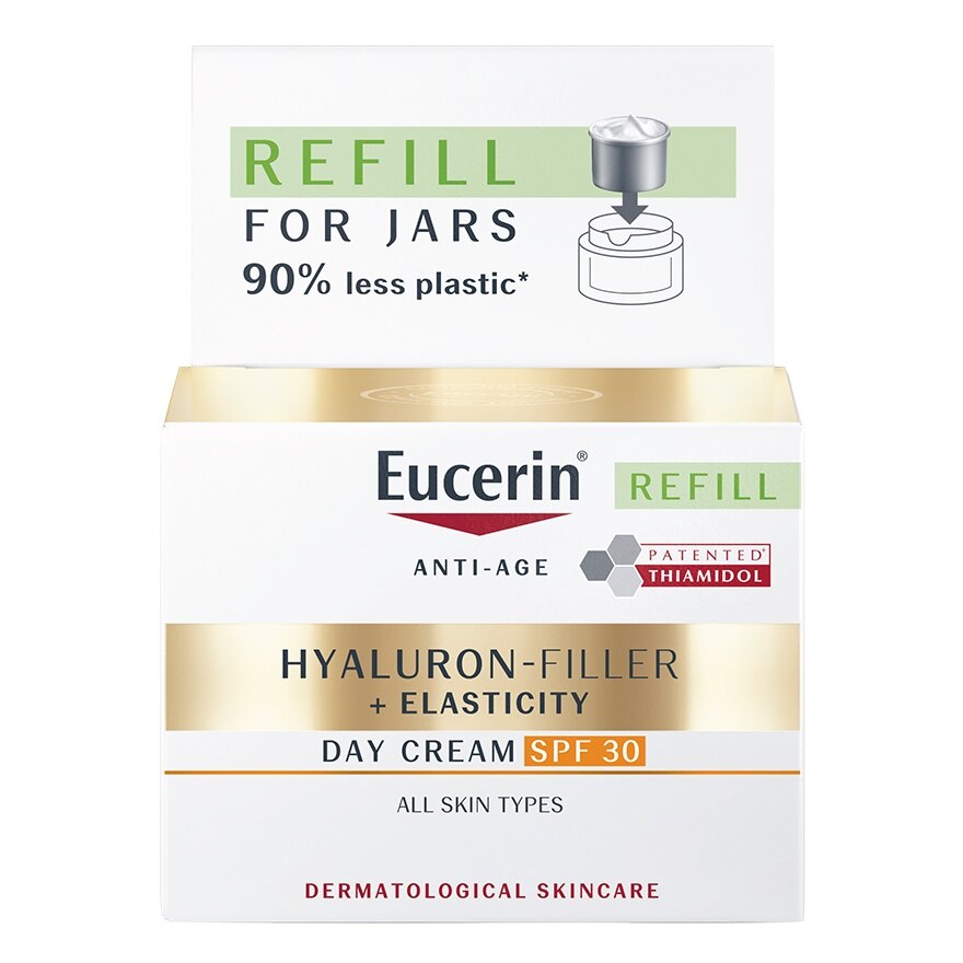 Eucerin Hyaluron-Filler + Elasticity Day Cream SPF30 Refill 50 ml.