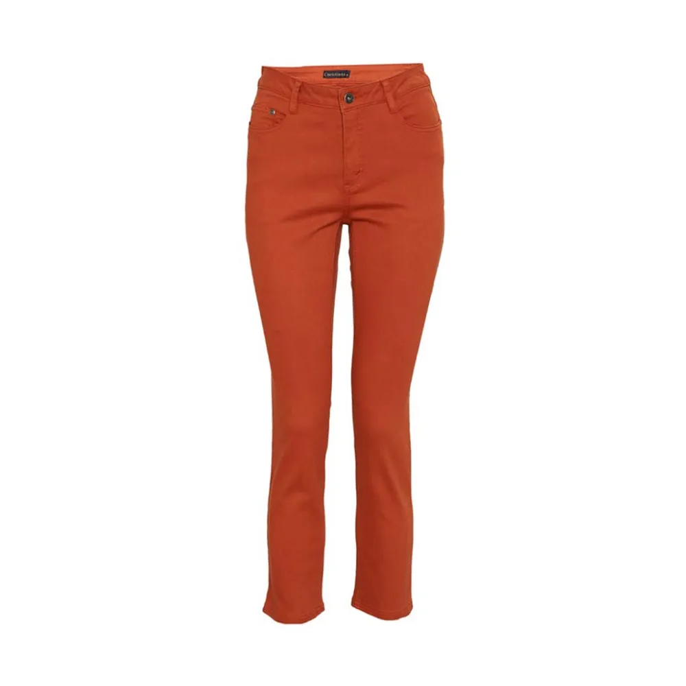 CHRISTIANA Orange Slim Jeans No.123173 Size - M