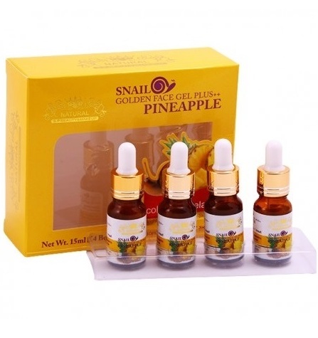 Ананасовая сыворотка с улиткой и коллагеном Nature Republic 1 или 4 шт по 15 мл