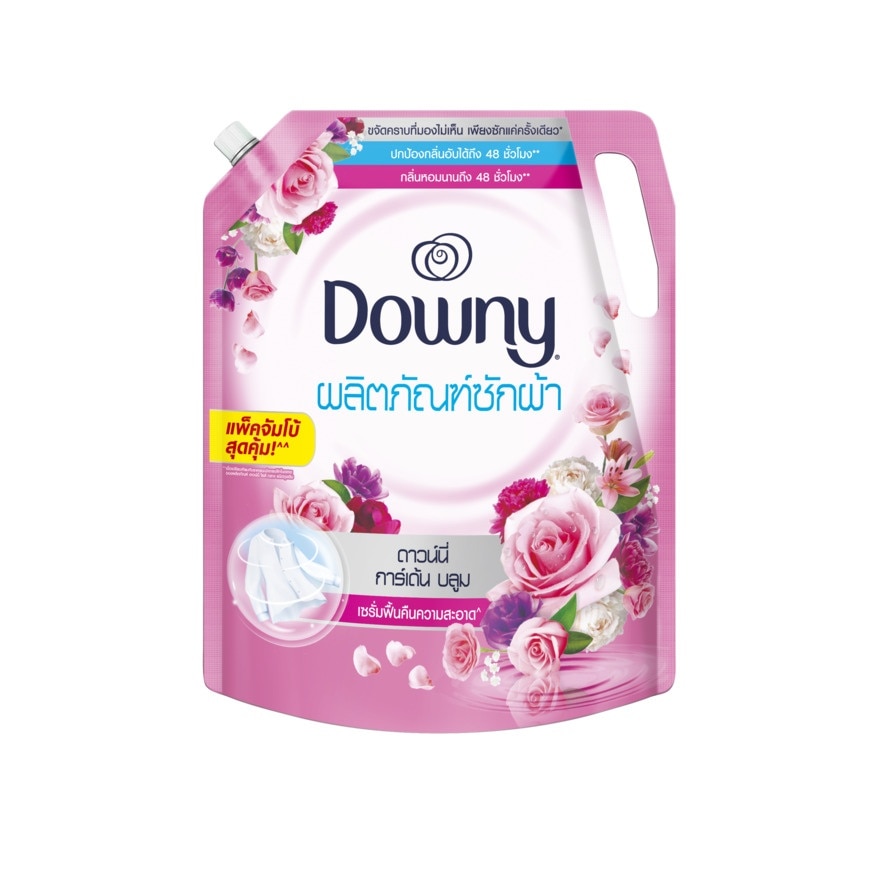 Downy Liquid Concentrate Detergent Garden Bloom Clean Refill 1800 Ml. - Pink