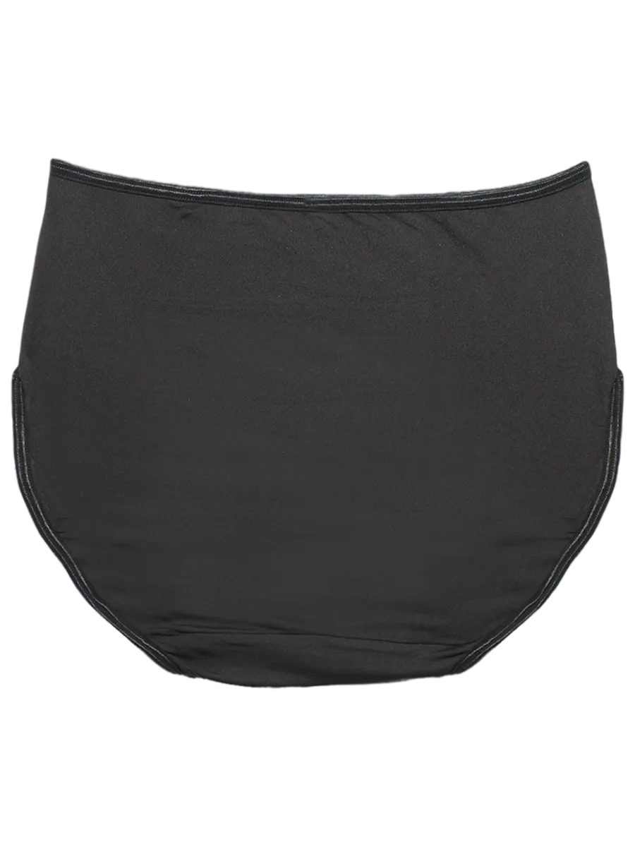 BSC LINGERIE Panty basic half pack 3 pcs. BU4604BL Black