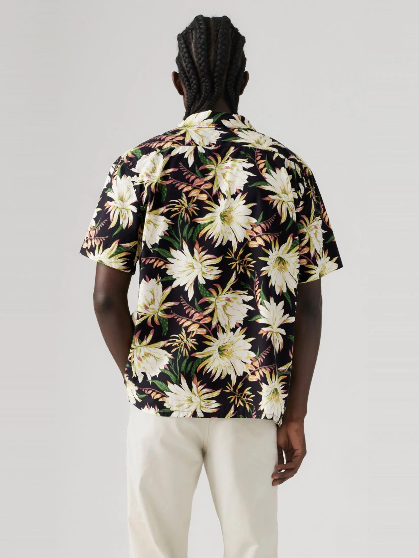 LEVI'S Men’s Sunset Camp Shirt Multi-Color