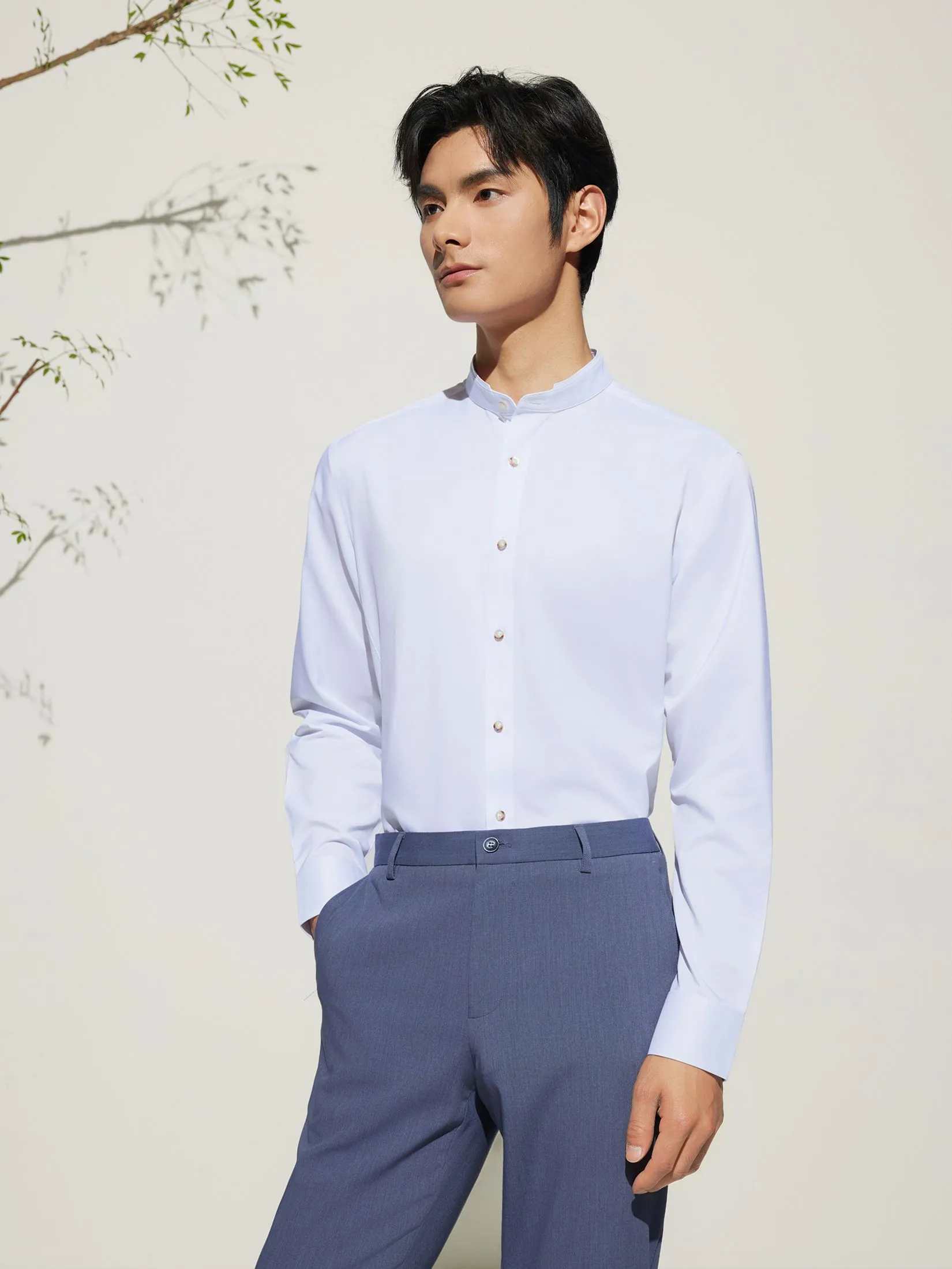 G2000 Men Clothing Non-Iron Dry Shirt  Smart Fit - 5112340200 - White